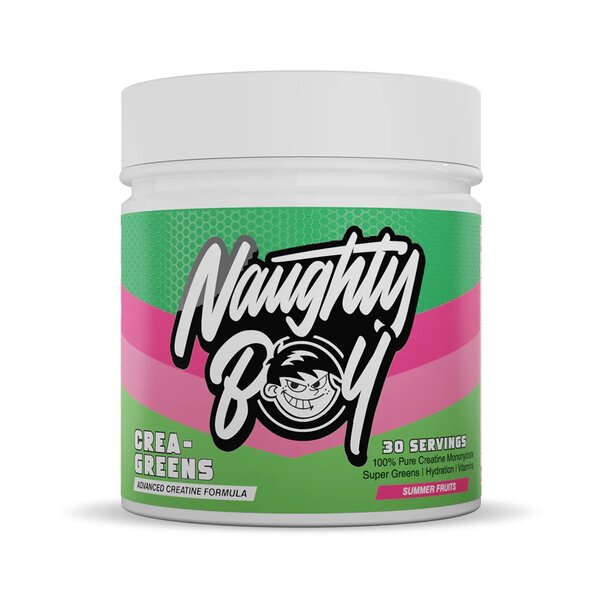 Naughty Boy Crea-Greens, Summer Fruits - 270g