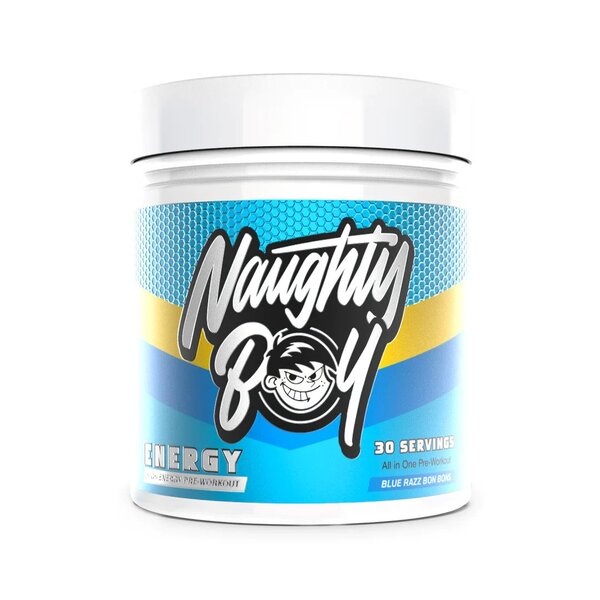 Naughty Boy Energy, Blue Razz Bon Bons - 390g