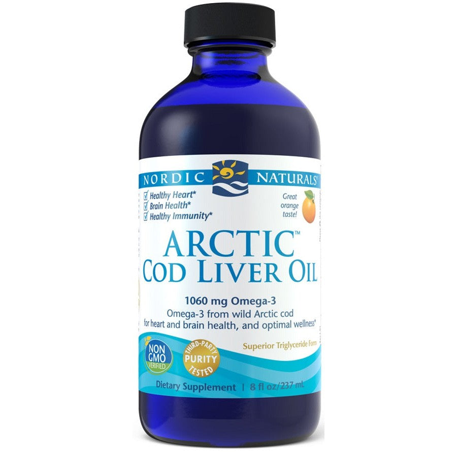 Nordic Naturals Arctic Cod Liver Oil, 1060mg Orange - 237 ml.