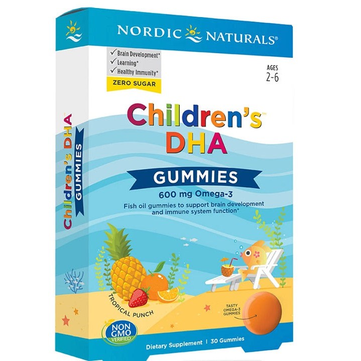 Nordic Naturals Children's DHA Gummies, 600mg - 30 gummies