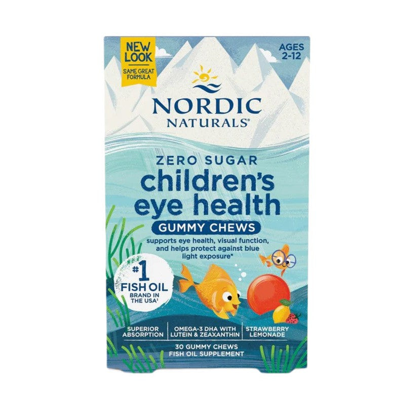 Nordic Naturals Children's Eye Health, Strawberry Lemonade - 30 gummies