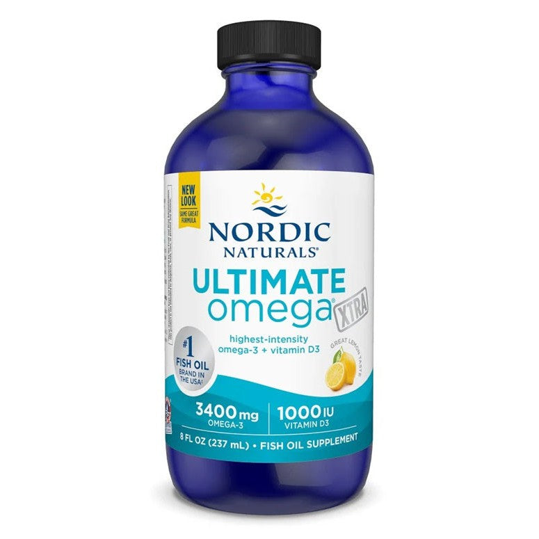 Nordic Naturals Ultimate Omega Xtra, 3400mg Lemon - 237 ml.