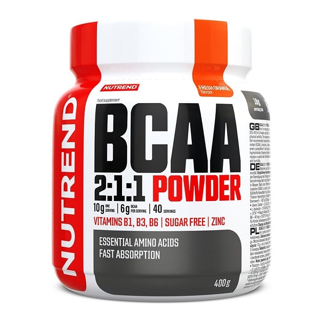 Nutrend BCAA 2:1:1 Powder, Fresh Orange - 400g