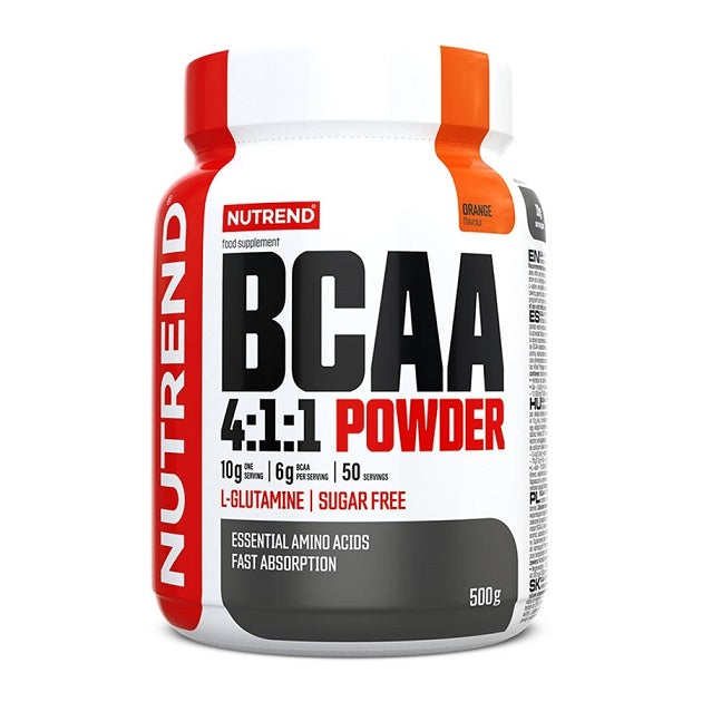 Nutrend BCAA 4:1:1 Powder, Orange - 500g