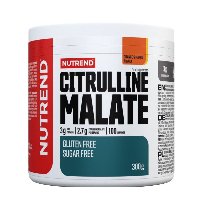 Nutrend Citrulline Malate, Orange & Mango - 300g