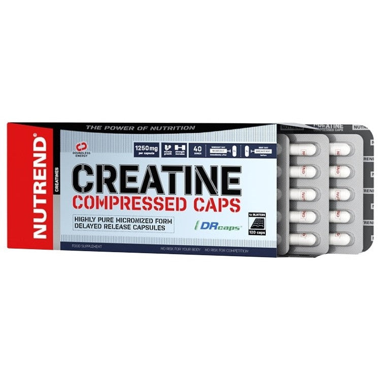 Nutrend Creatine Compressed Caps - 120 caps