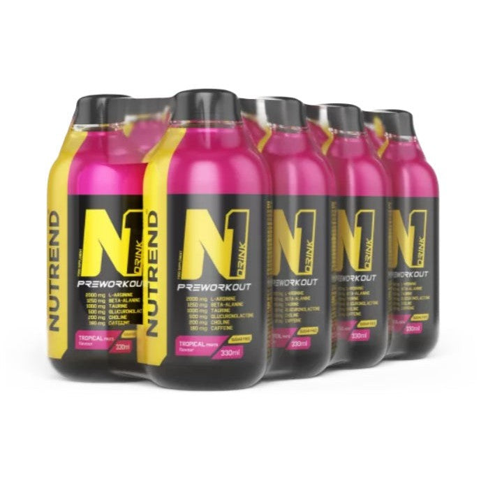 Nutrend N1 Drink, Tropical Fruits - 8 x 330 ml.
