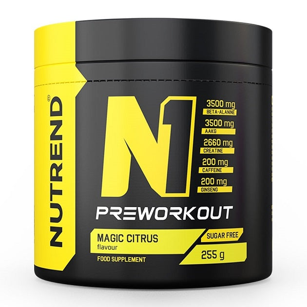 Nutrend N1 Pre-Workout, Magic Citrus - 255g