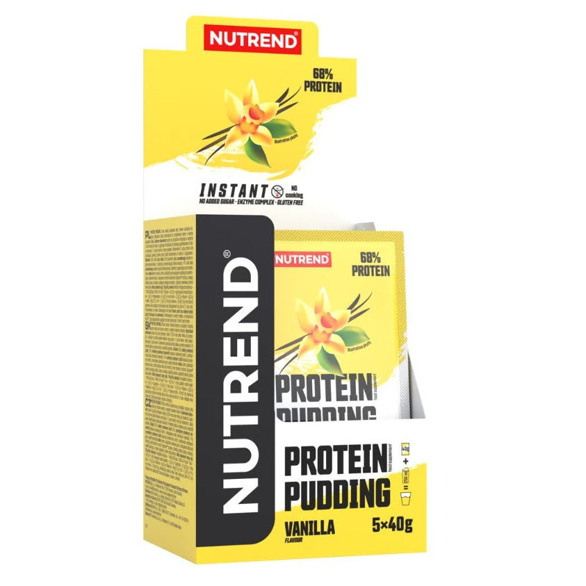 Nutrend Protein Pudding, Vanilla - 5 x 40g