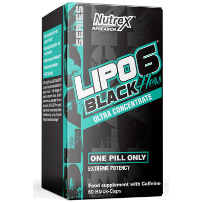 Nutrex Lipo-6 Black Hers Ultra Concentrate with Caffeine - 60 caps