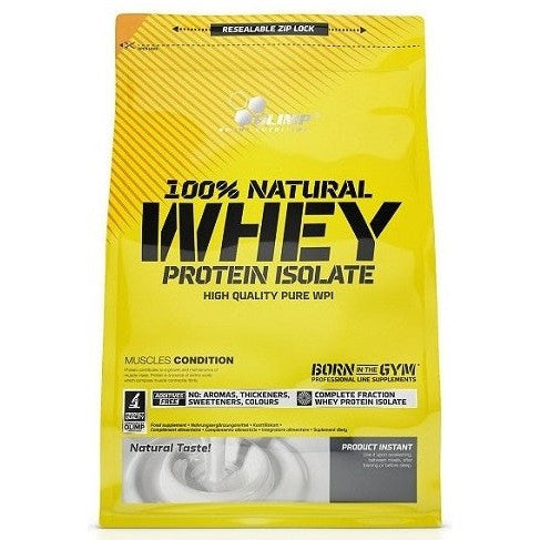 Olimp Nutrition 100% Natural Whey Protein Isolate, Natural - 600g