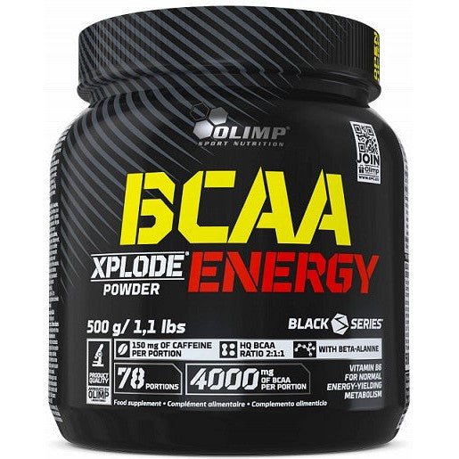 Olimp Nutrition BCAA Xplode Energy, Xplosive Cola (EAN 5901330082764) - 500g
