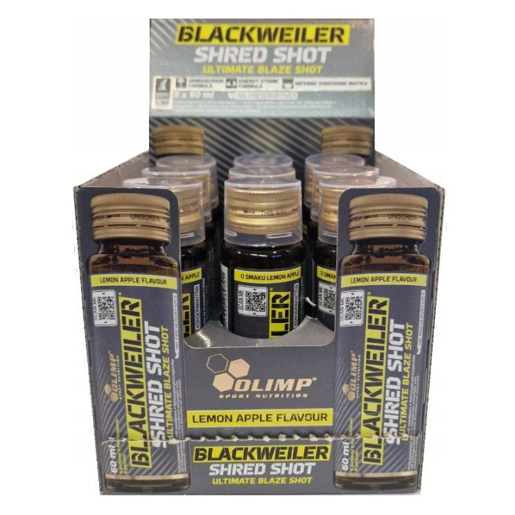Olimp Nutrition Blackweiler Shred Shot, Lemon Apple - 9 x 60 ml.