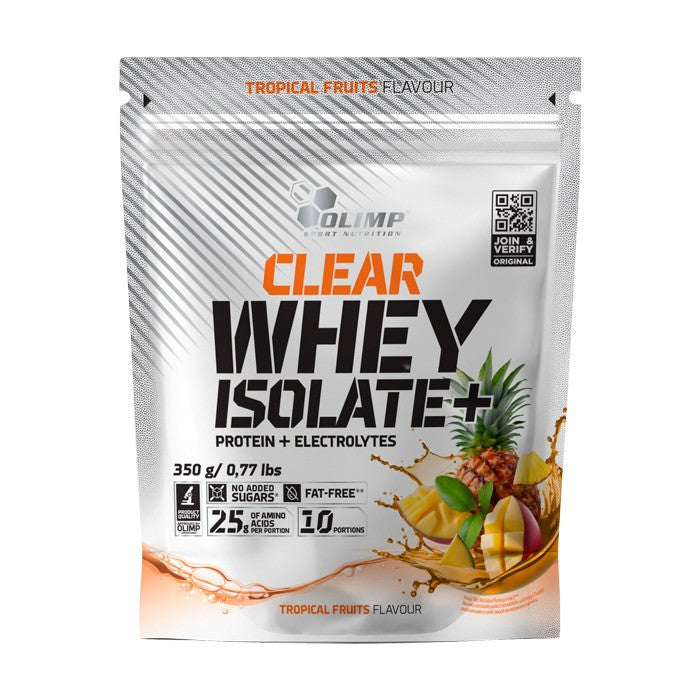 Olimp Nutrition Clear Whey Isolate+, Tropical Fruits - 350g