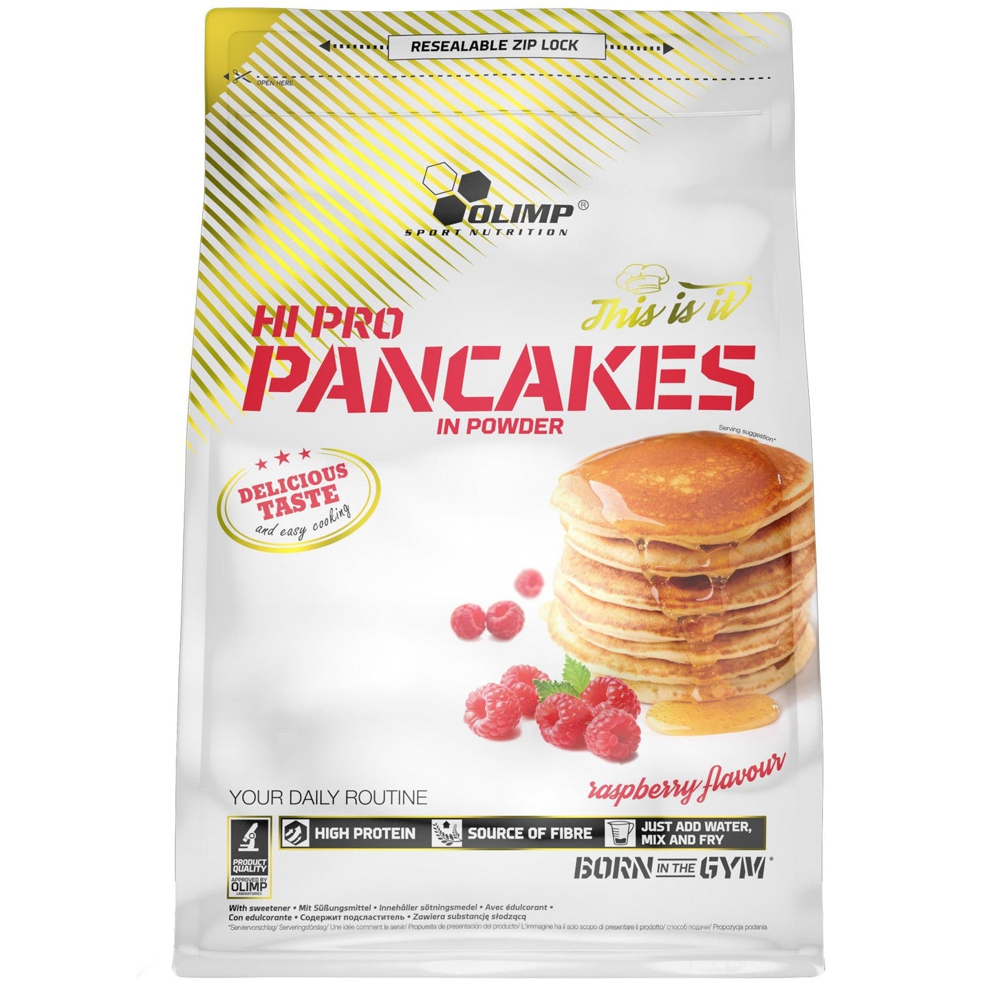Olimp Nutrition Hi Pro Pancakes, Apple & Cinnamon - 900g