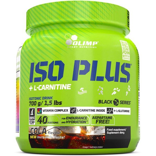 Olimp Nutrition Iso Plus, Cola - 700g