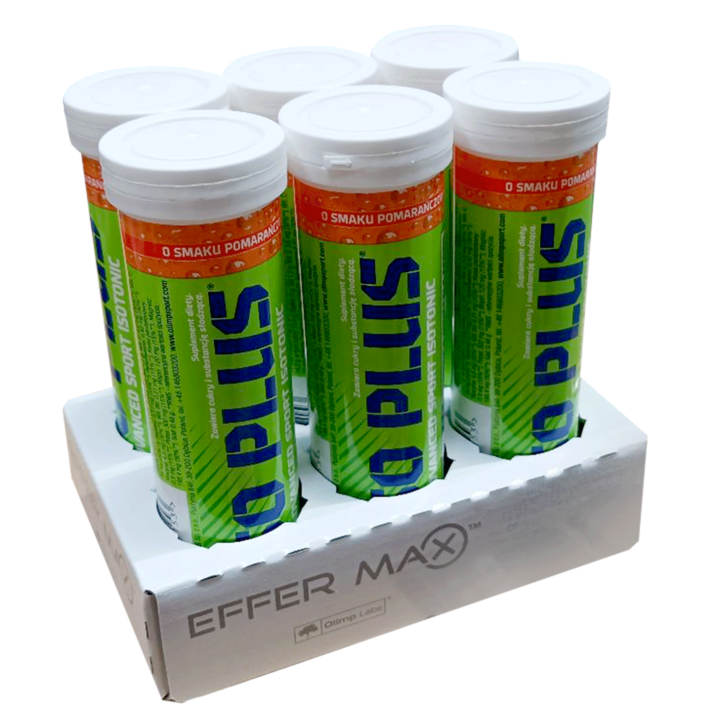 Olimp Nutrition Iso Plus Effervescent, Orange - 6 x 10 tabs