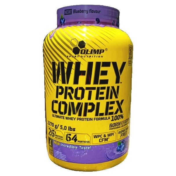 Olimp Nutrition Whey Protein Complex 100%, Blueberry (EAN 5901330066306) - 2270g