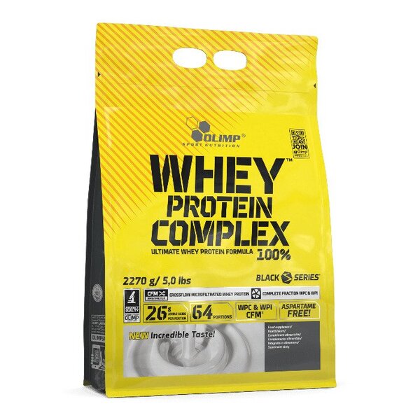 Olimp Nutrition Whey Protein Complex 100%, Vanilla Ice Cream - 2270g