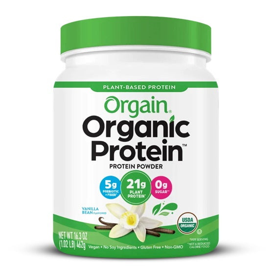 Orgain Protein, Vanilla Bean - 462g