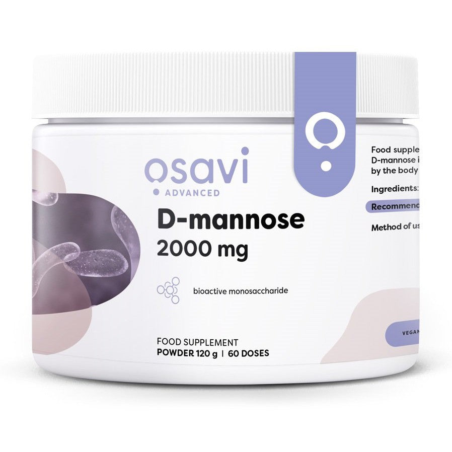 Osavi D-mannose Powder, 2000mg - 120g