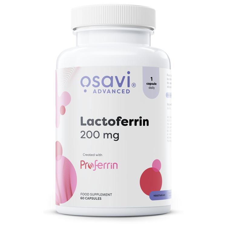 Osavi Lactoferrin, 200mg - 60 caps
