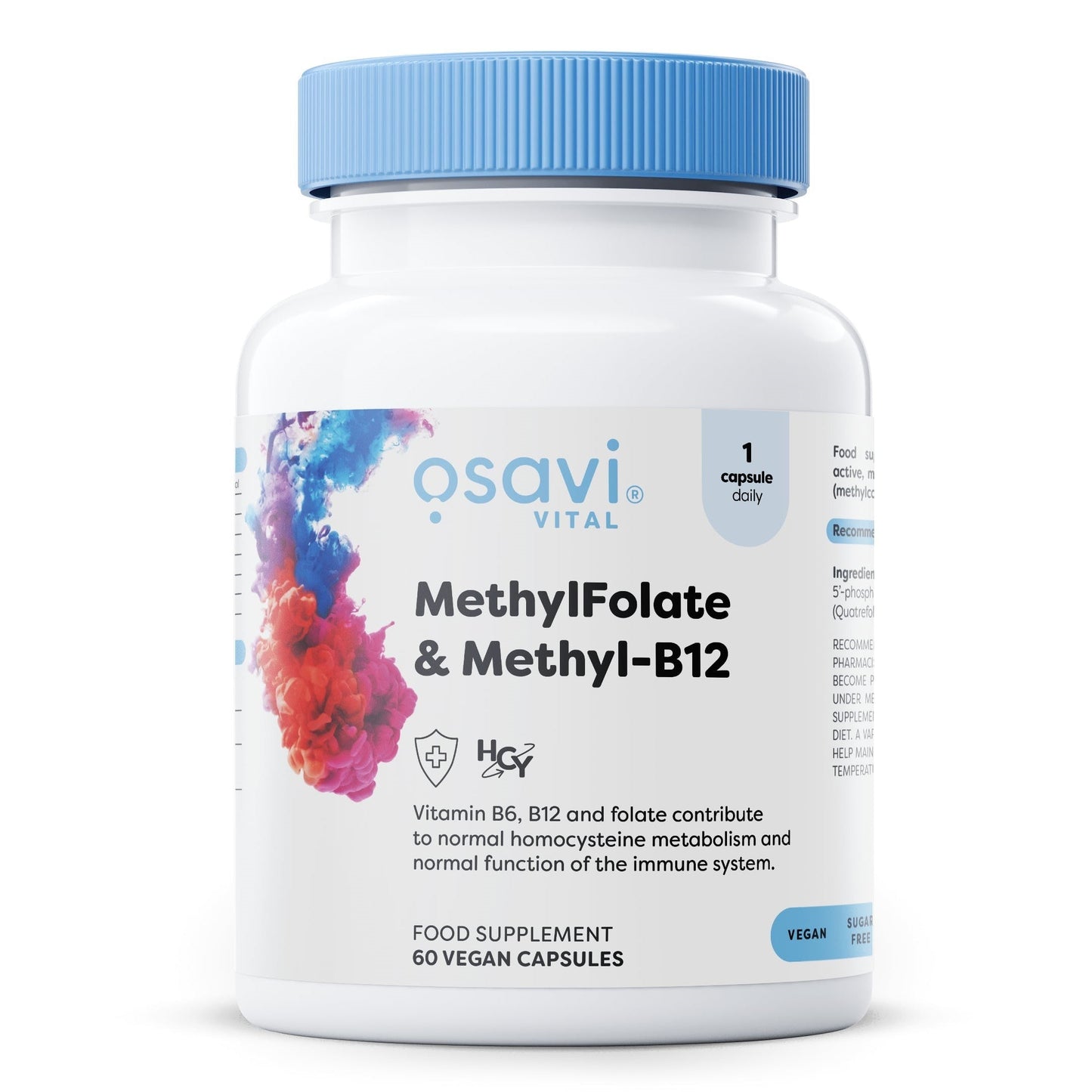Osavi MethylFolate & Methyl-B12 - 60 vegan caps