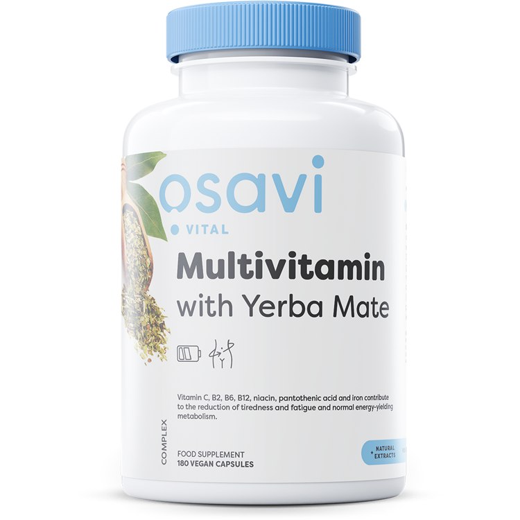 Osavi Multivitamin with Yerba Mate - 180 vegan caps