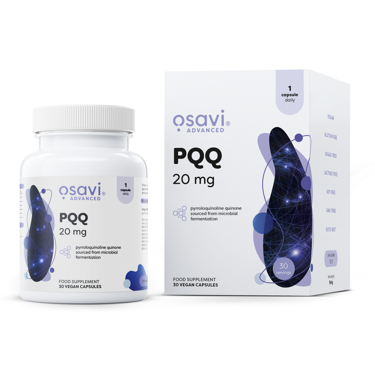 Osavi PQQ, 20mg - 30 vegan caps