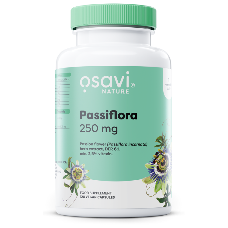 Osavi Passiflora, 250mg - 120 vegan caps