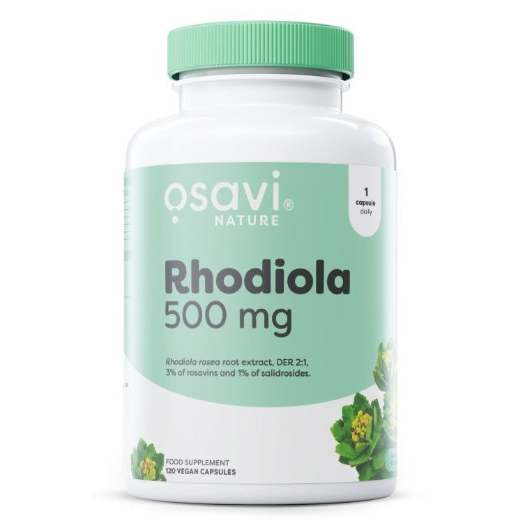 Osavi Rhodiola, 500mg - 120 vegan caps