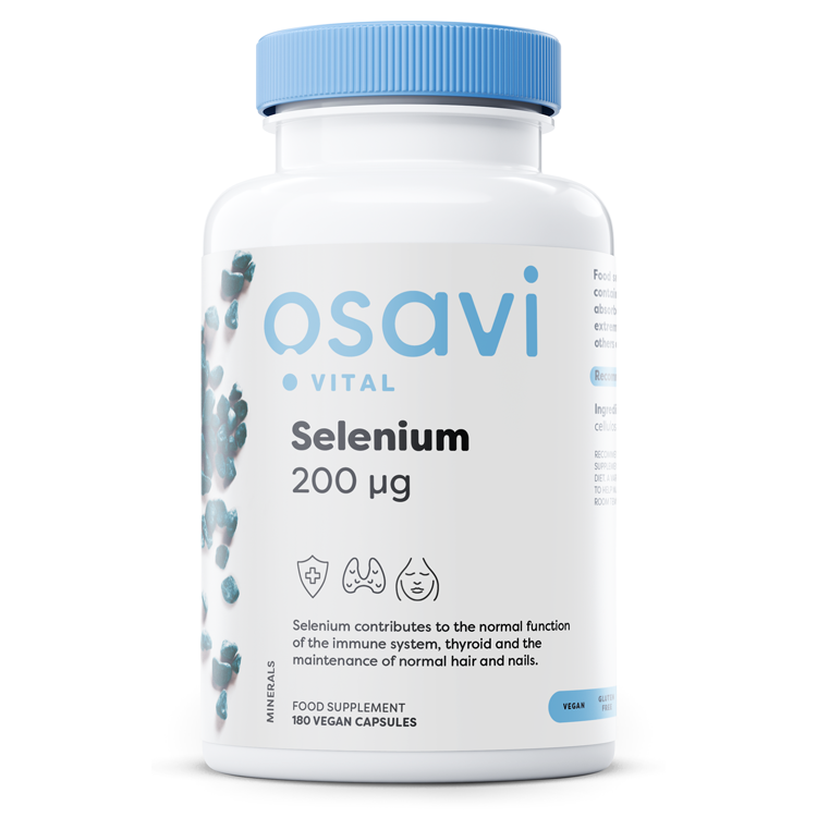 Osavi Selenium, 200mcg - 180 vegan caps