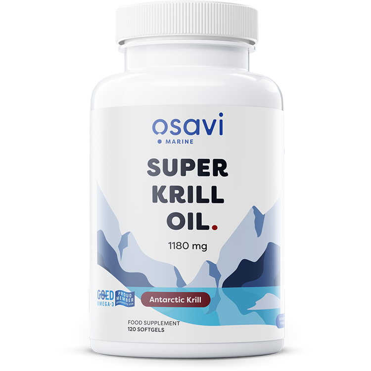 Osavi Super Krill Oil, 1180mg - 120 softgels