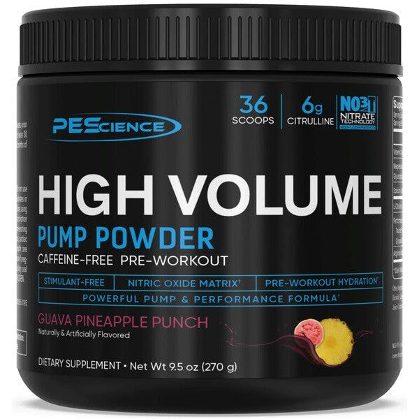 PEScience High Volume (New Formula), Guava Pineapple Punch - 270g