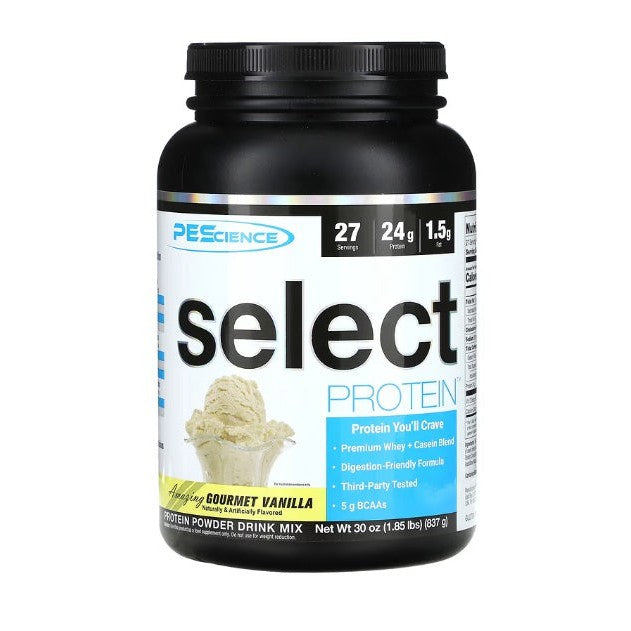 PEScience Select Protein, Amazing Gourmet Vanilla - 837g