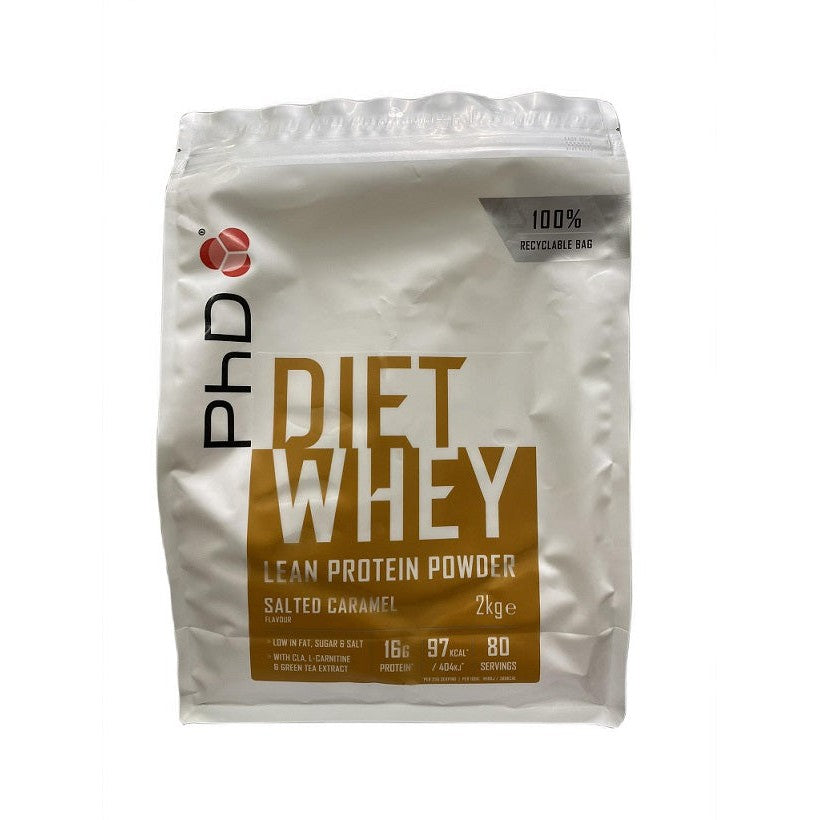 PhD Diet Whey, Salted Caramel - 2000g