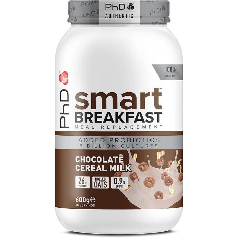 PhD Smart Breakfast, Chocolate Cereal Milk - 600g