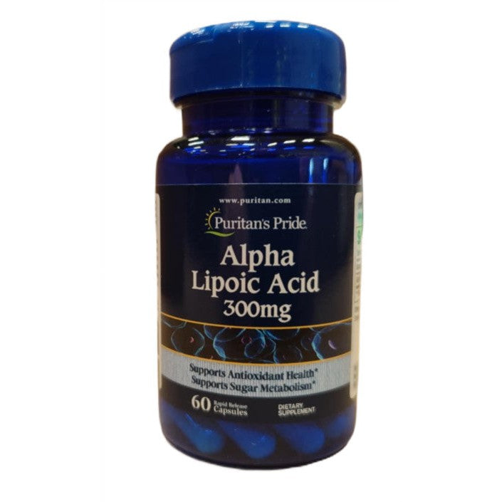 Puritan's Pride Alpha Lipoic Acid, 300mg - 60 caps