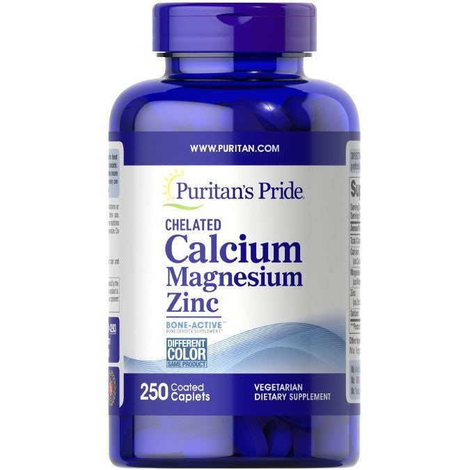Puritan's Pride Calcium Magnesium Zinc - 250 caplets