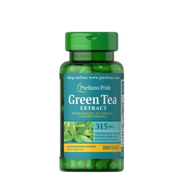Puritan's Pride Green Tea Extract - 100 caps