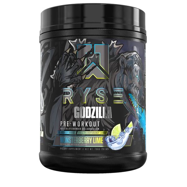 RYSE Godzilla Pre-Workout, Monsterberry Lime - 796g