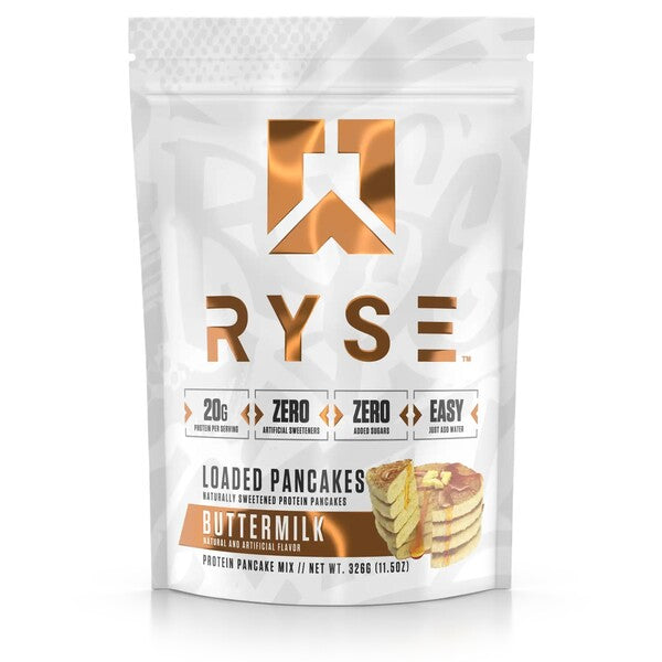 RYSE Loaded Protein Pancakes, Buttermilk - 326g