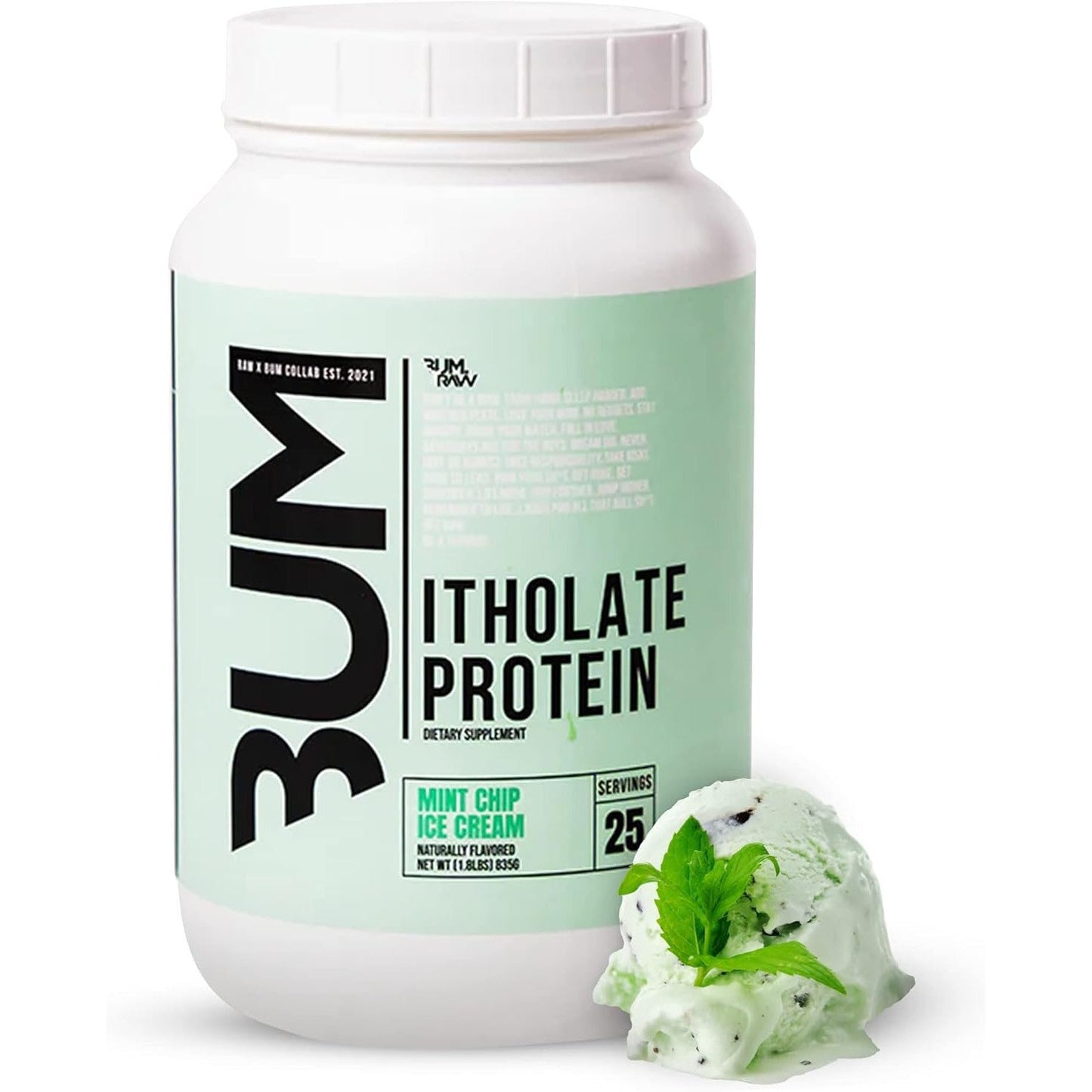 Raw Nutrition CBUM Itholate Protein, Mint Chip Ice Cream - 835g