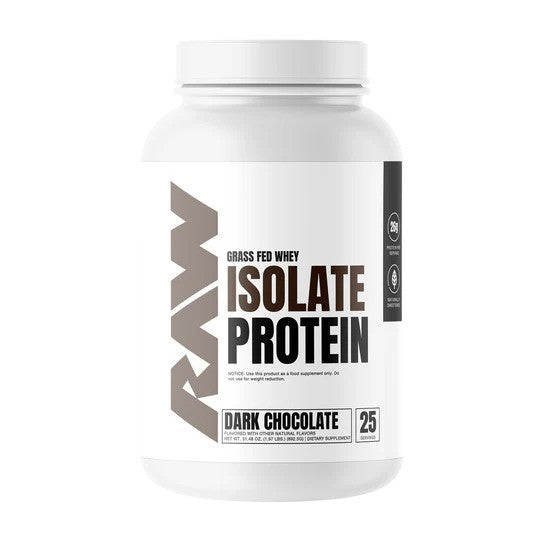 Raw Nutrition Isolate Protein, Dark Chocolate - 892g
