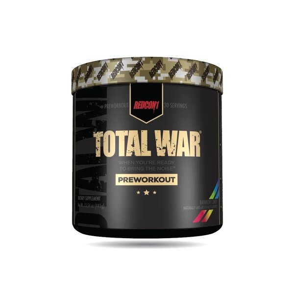 Redcon1 Total War - Preworkout, Rainbow Candy (EAN 601754191428) - 441g