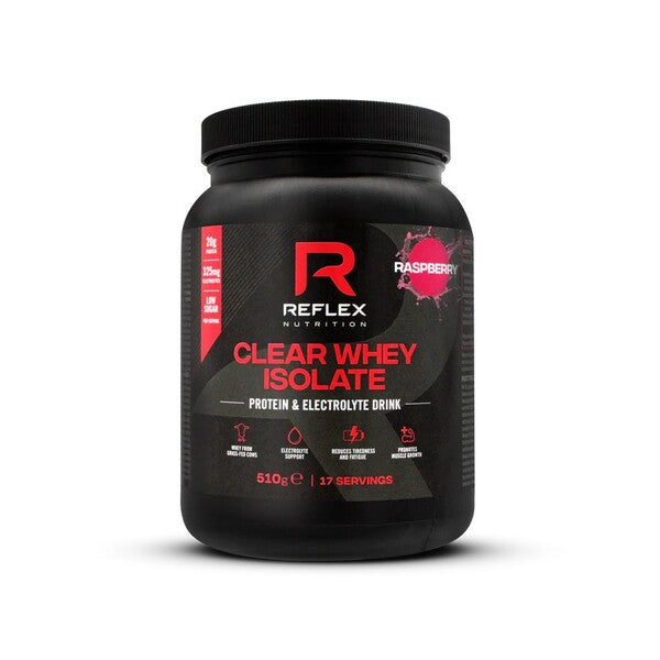 Reflex Nutrition Clear Whey Isolate, Raspberry - 510g