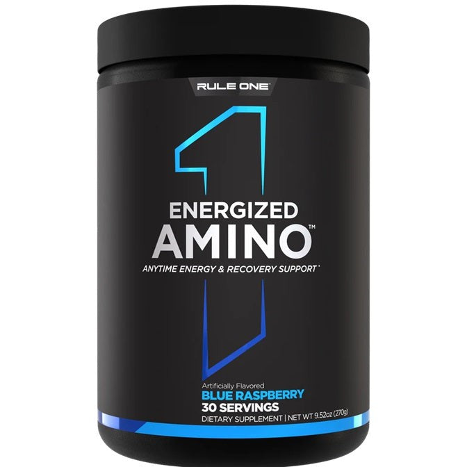 Rule One Energized Amino, Blue Raspberry - 270g