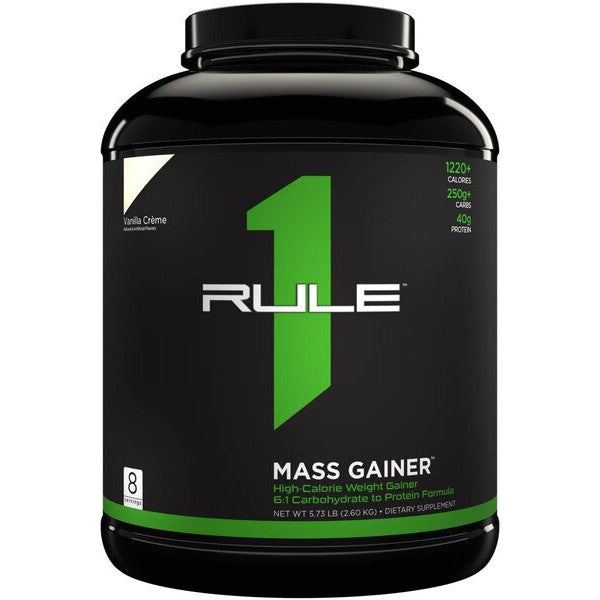 Rule One Mass Gainer, Vanilla Creme - 2600g