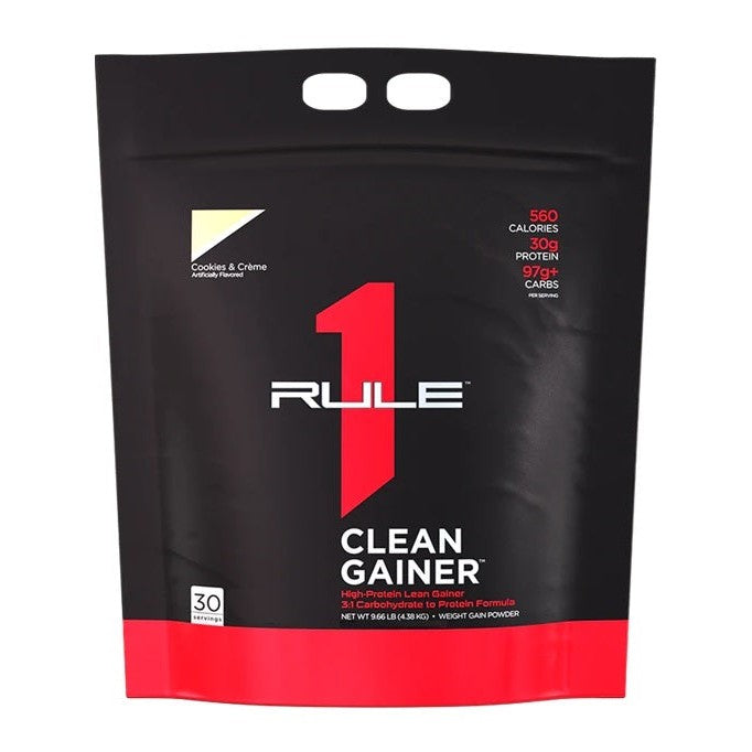 Rule One R1 Clean Gainer, Cookies & Creme - 4380g