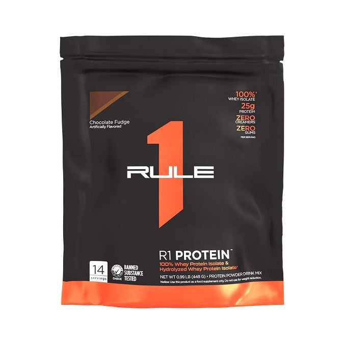 Rule One R1 Protein, Chocolate Fudge - 448g